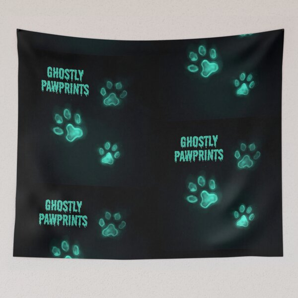 Item preview, Ghostly Pawprints designed and sold by PetJoyPrintsCO.