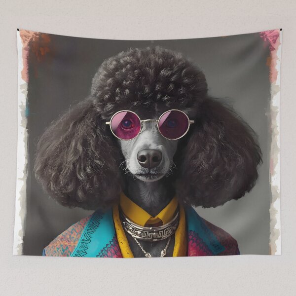 Item preview, Graphic Art Lulu the Poodle designed and sold by Art Crea Nova.