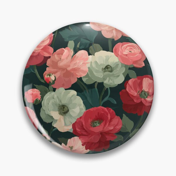 Item preview, Minimalistic Ornamental Ranunculus For Holiday Surprise designed and sold by RoyalStarsPatts.