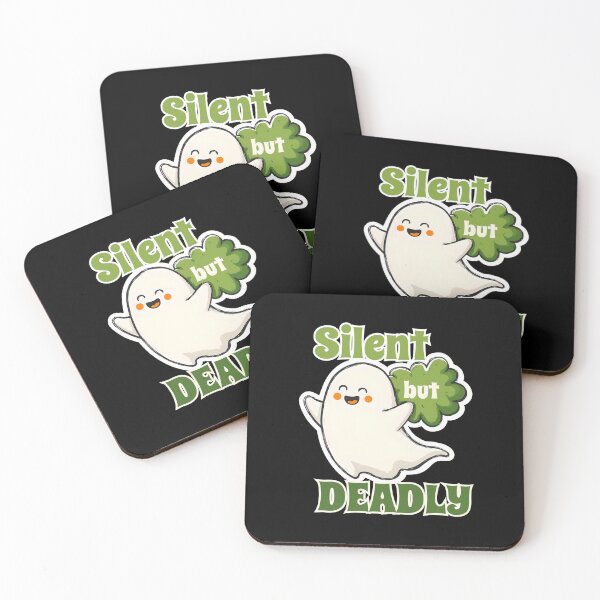Item preview, Silent but Deadly Halloween Ghost Fart Pun Tee – Cute Spooky Humor Graphic for October Laughs and Festive Fun designed and sold by s.waniel1.