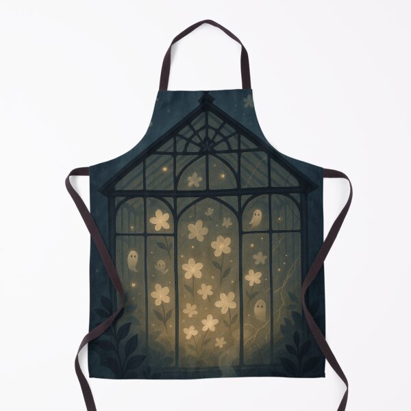 Item preview, Ghostlight Greenhouse – Haunted Botanicals Collection designed and sold by Painted Moon by Luna Bee™.