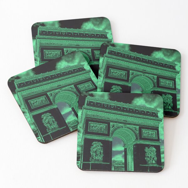 Item preview, Arc de Triomphe Green designed and sold by CommandoCrane.