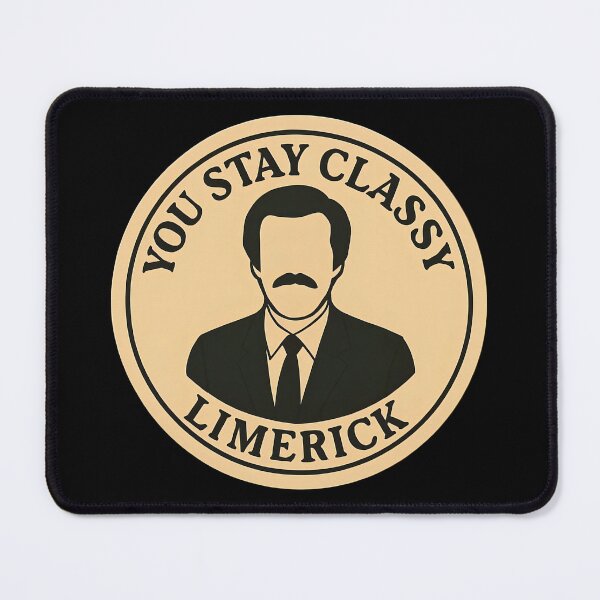 Item preview, Anchorman Inspired Retro Ireland Print: Limerick designed and sold by PinUpPizzazz.