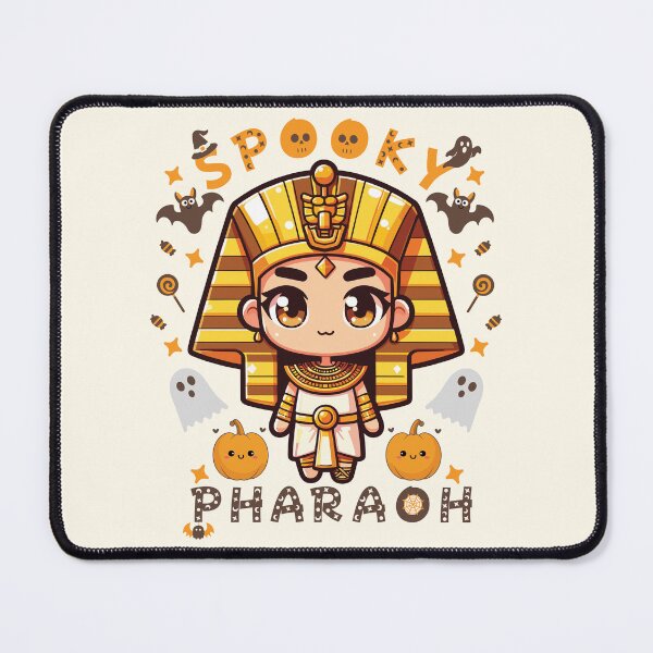 Item preview, Spooky Pharaoh – Cute Kawaii Egyptian Halloween Design designed and sold by DaVinciFeather.