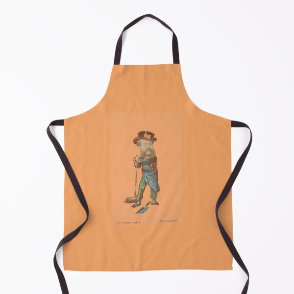 Item preview, Man with Broom and Dustpan - Juan Pedro Chabalgoity designed and sold by citimonster.