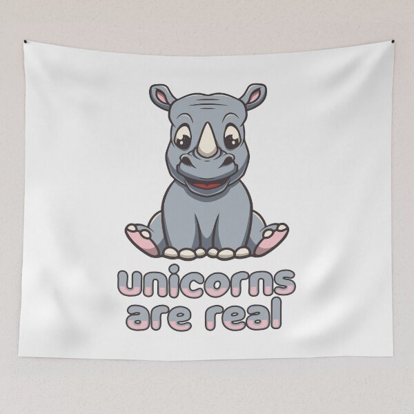 Item preview, Unicorns Are Real designed and sold by ThomasKadmon.