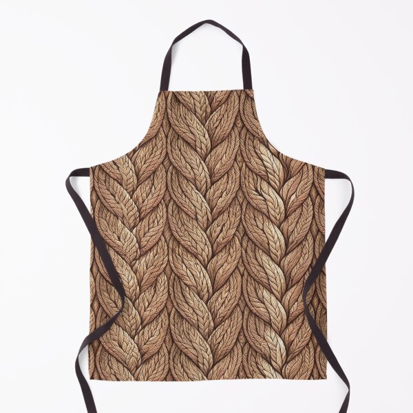 Item preview, Brown Cable Knit Pattern – Rustic Braided Cozy Texture Design designed and sold by The Sandy Design Store.