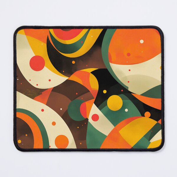 Item preview, Vintage Colorful Shapes Art designed and sold by SamartkitDesign.