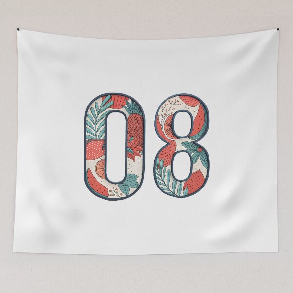Item preview, Number 08 designed and sold by trendspatterns.