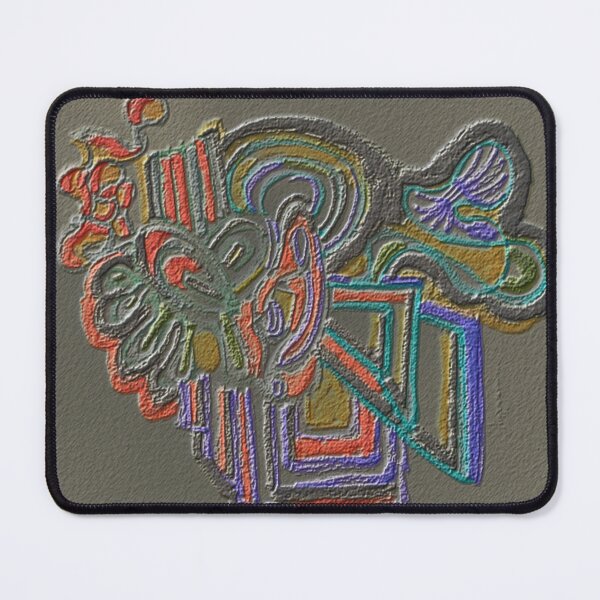 Item preview, electric rooster dark paper abstract colorful design designed and sold by SmashingDeals.