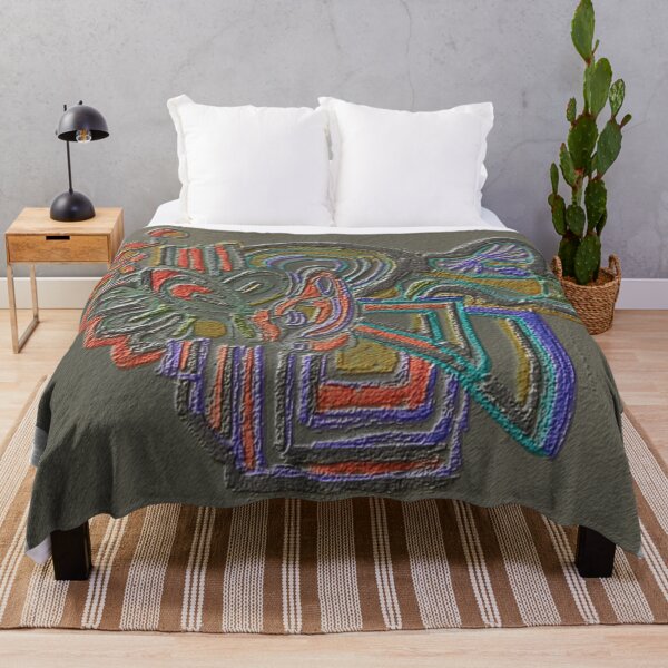 Item preview, electric rooster dark paper abstract colorful design designed and sold by SmashingDeals.