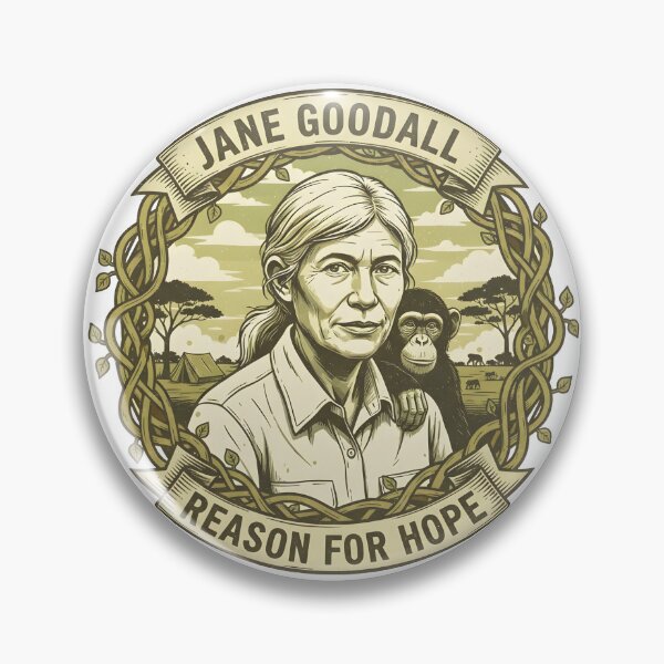 Item preview, Jane Goodall Second Edition designed and sold by alllyxispace.