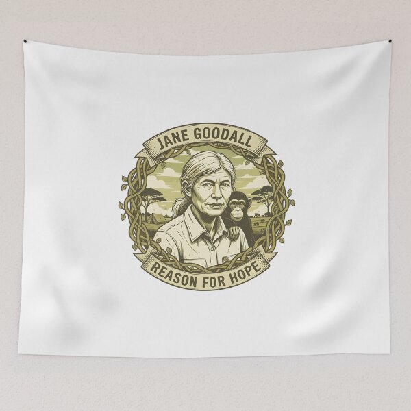 Item preview, Jane Goodall Second Edition designed and sold by alllyxispace.