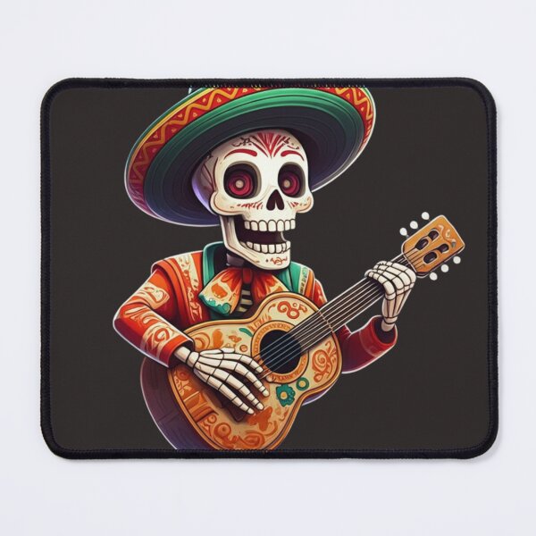 Item preview, Mariachi Skeleton Playing Guitar designed and sold by PrintBreeze.