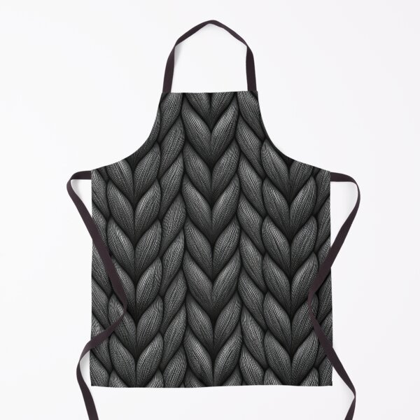 Item preview, Black Cable Knit Pattern – Dark Braided Cozy Texture Design designed and sold by The Sandy Design Store.