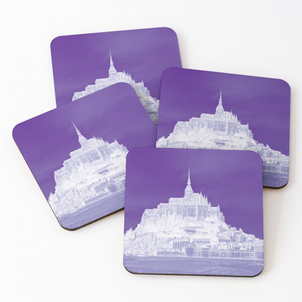 Item preview, Purple Mount-Saint Michel Abbey designed and sold by CommandoCrane.