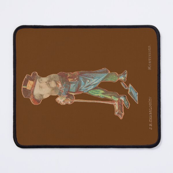 Item preview, Man with Broom and Dustpank - Juan Pedro Chabalgoit caramel designed and sold by citimonster.