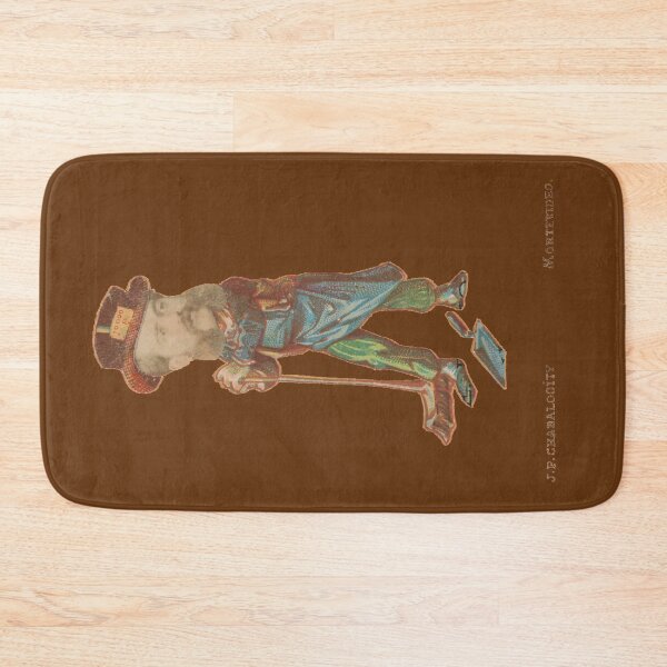 Item preview, Man with Broom and Dustpank - Juan Pedro Chabalgoit caramel designed and sold by citimonster.