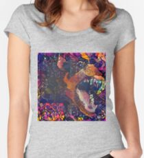 Abstract Without Warning Women's Fitted Scoop T-Shirt