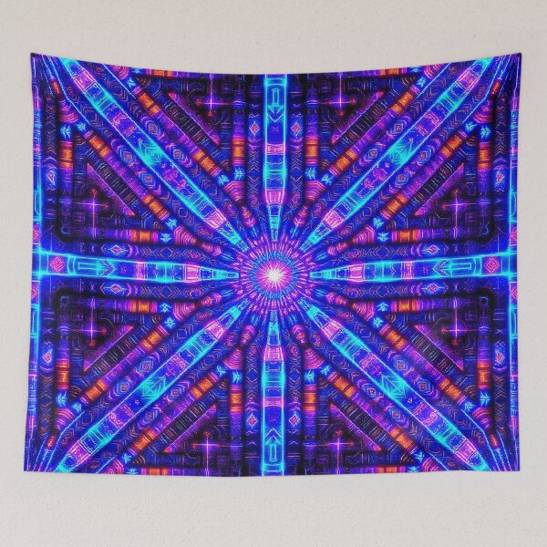 Item preview, Futuristic Neon Kaleidoscope designed and sold by Dawne's Designs.