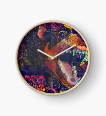 Abstract Without Warning Clock