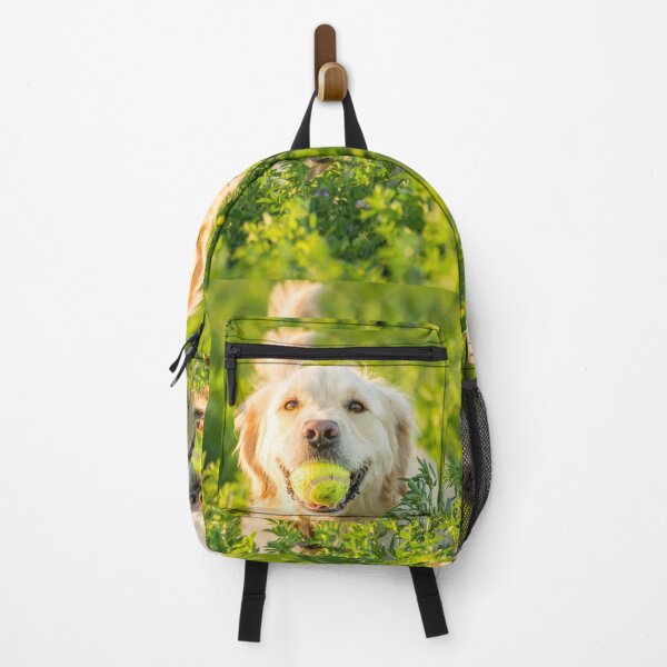 Item preview, Happy Playing Golf Puppy in Garden designed and sold by Anahit Petrosyan Art Studio & Unique Print Designs for a Gift.