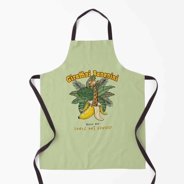Item preview, Giraffini Bananini — Error 404: Logic Not Found designed and sold by UnpeelMeArt.
