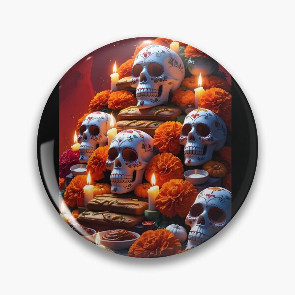 Item preview, Día de los Muertos Ofrenda - Sugar Skull Altar designed and sold by DarylWelsh2024.
