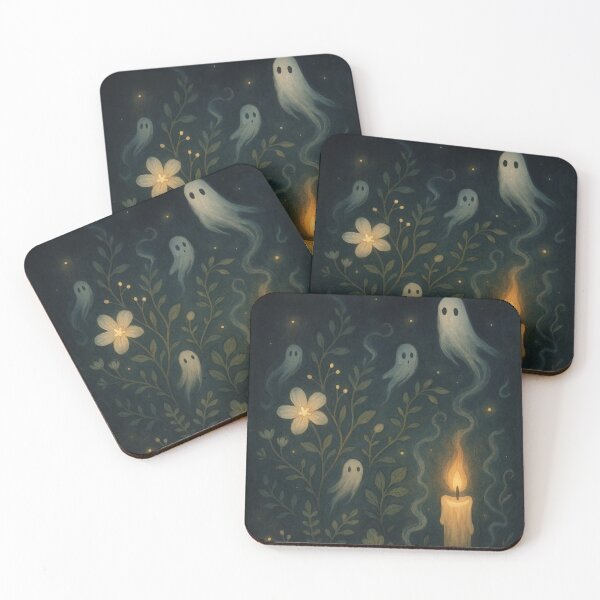 Item preview, Candlelight Spirits – Haunted Botanicals Collection designed and sold by Painted Moon by Luna Bee™.