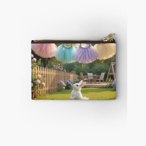 Item preview, Bunny Wearing a Ballerina Tutu Under a Clothesline designed and sold by Maria Dryfhout.