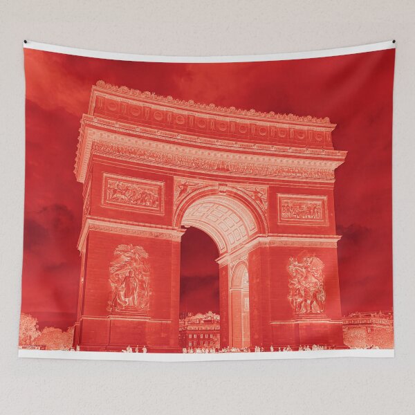 Item preview, Red Arc de Triomphe designed and sold by CommandoCrane.