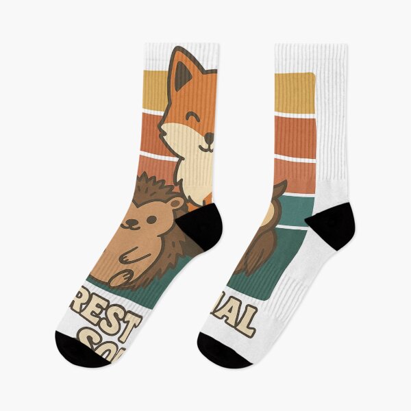 Artikelvorschau, Waldtier-Truppe – Niedliches Fuchs-, Igel- und Eulen-Design entworfen und verkauft von pixelandpine.