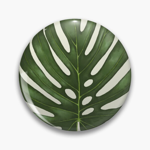 Item preview, Monstera Leaf Botanical Art - Tropical Houseplant Print designed and sold by Fiurdelin.