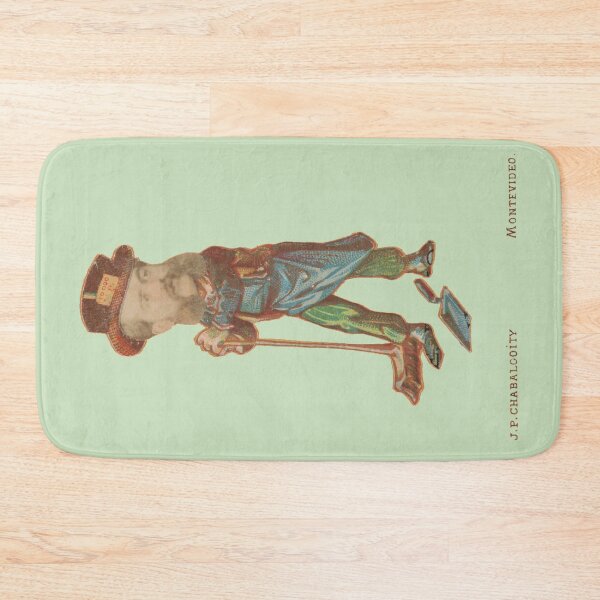 Item preview, Man with Broom and Dustpank - Juan Pedro Chabalgoit sage designed and sold by citimonster.