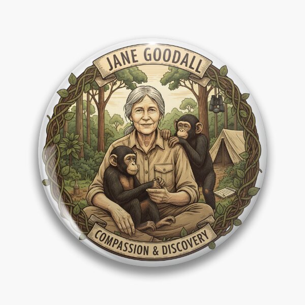 Item preview, Jane Goodall Third Edition designed and sold by alllyxispace.