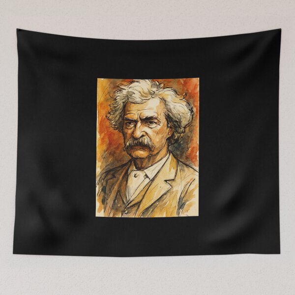 Item preview, Mark Twain designed and sold by Sarcastic designs.