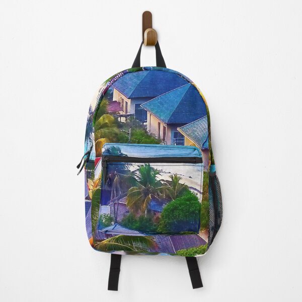 Item preview, Seychelles Coastal Paradise – Vibrant Tropical Beach Houses designed and sold by Joesy.