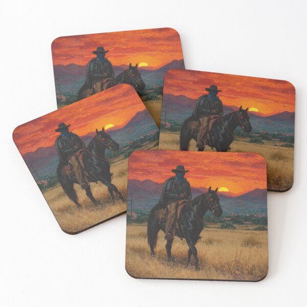 Item preview, The Lonesome Rider designed and sold by Wolf Dog Designs.