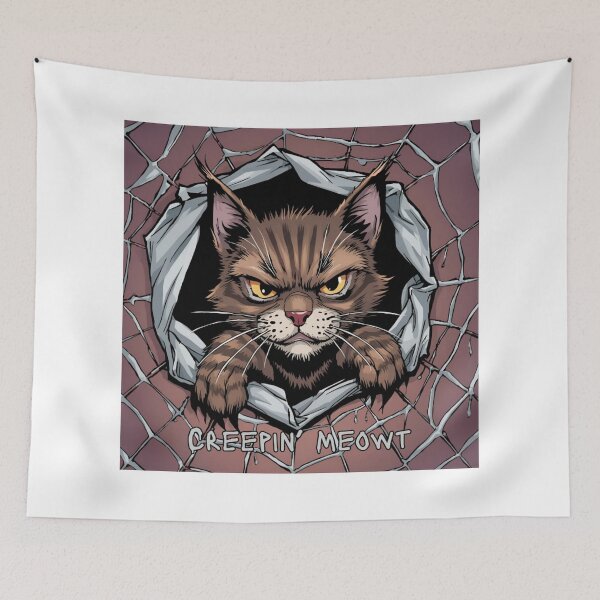 Item preview, Creepin’ Meowt designed and sold by PetJoyPrintsCO.