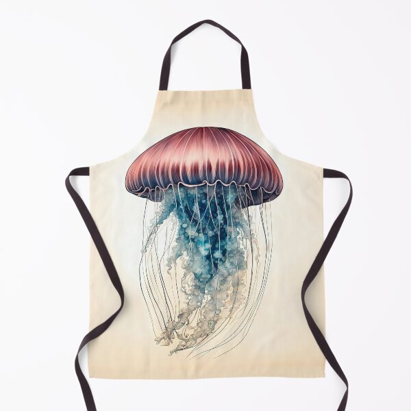 Item preview, Vintage Jellyfish Biological Illustration Print designed and sold by LanaGustavsson.