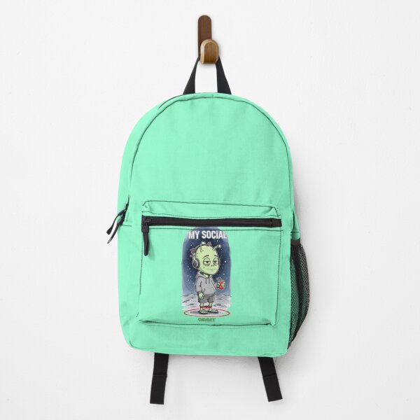 Item preview, Personal Space Alien | Watercolor Humorous Boundary Design designed and sold by EverStitchStudio ★★★★★.
