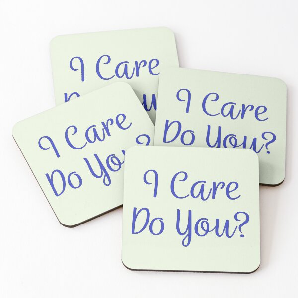 Item preview, I Care Do You? designed and sold by CharlottePlaceArt.