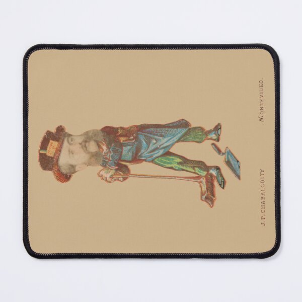 Item preview, Man with Broom and Dustpank - Juan Pedro Chabalgoit tan designed and sold by citimonster.