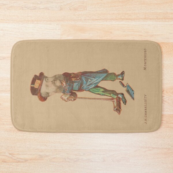 Item preview, Man with Broom and Dustpank - Juan Pedro Chabalgoit tan designed and sold by citimonster.