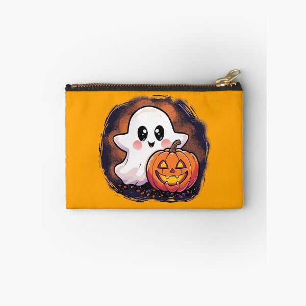 Item preview, Halloween pumpkin with a ghost designed and sold by echotek.