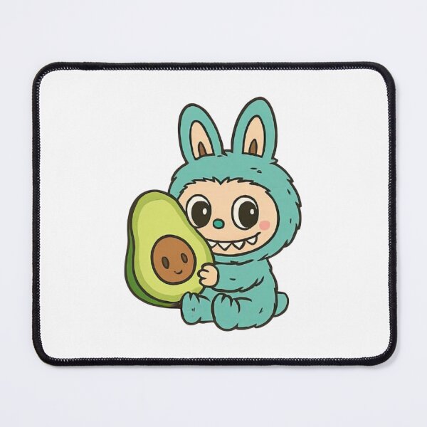 Item preview, La Boo Boo with Avocado – Kawaii Vibes designed and sold by MeowLoka ⭐⭐⭐⭐.