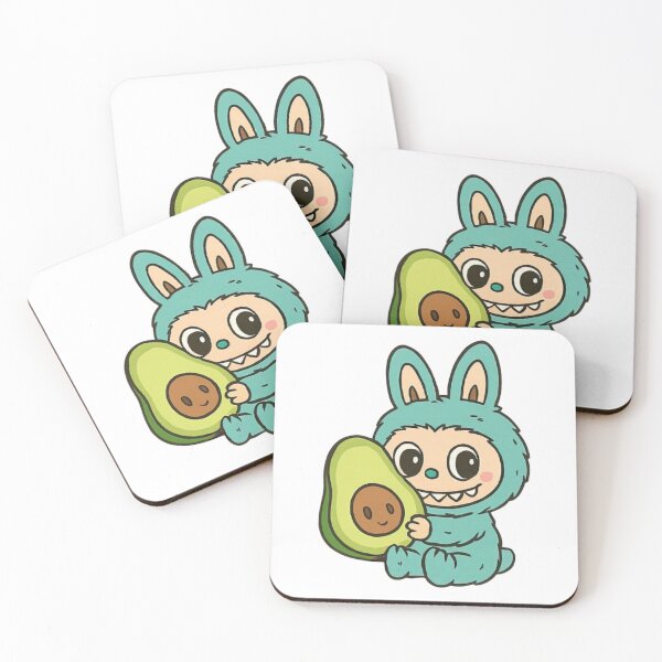 Item preview, La Boo Boo with Avocado – Kawaii Vibes designed and sold by MeowLoka ⭐⭐⭐⭐.