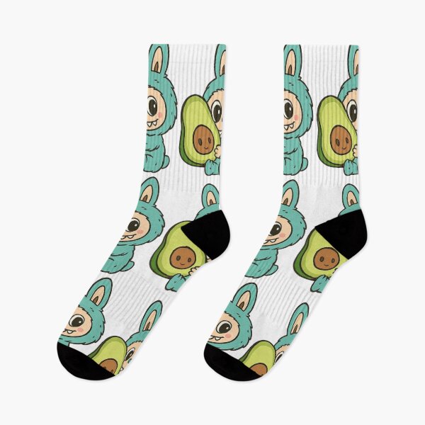 Item preview, La Boo Boo with Avocado – Kawaii Vibes designed and sold by MeowLoka ⭐⭐⭐⭐.