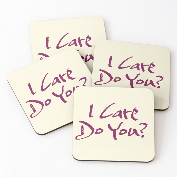 Item preview, I Care Do You? designed and sold by CharlottePlaceArt.
