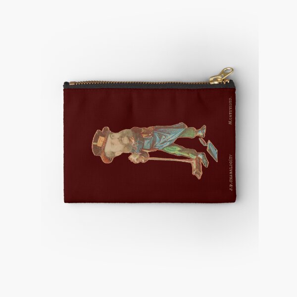 Item preview, Man with Broom and Dustpan - Juan Pedro Chabalgoity Burgundy designed and sold by citimonster.